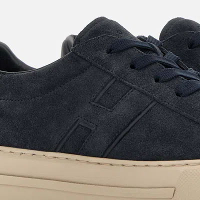 Hogan H691 Lace-up Sneakers With Embossed Branding And Memory Foam Insole