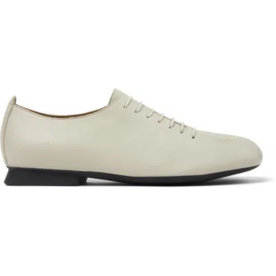 Camper Lace-up Leather Flats