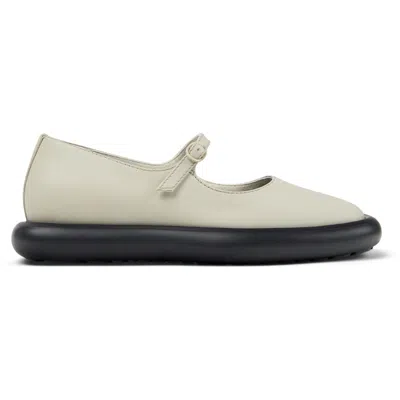 Camper Onda Ballet Flats In Neutral