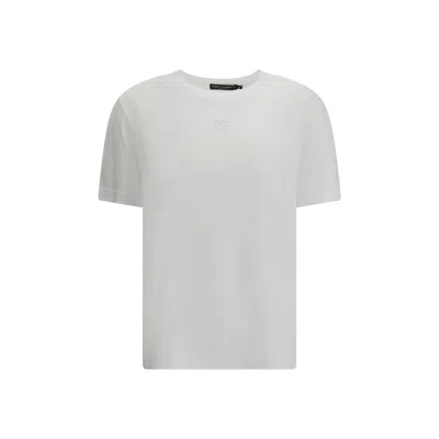 Dolce & Gabbana Short-sleeved T-shirt In White