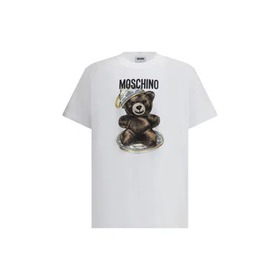 Moschino Teddy Bear Print Crewneck T-shirt