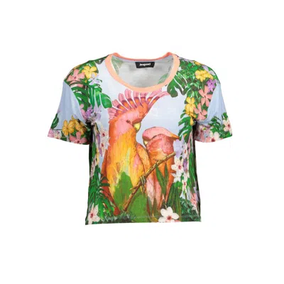 Desigual Linen Tops & Women's T-shirt