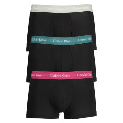 Calvin Klein Black Cotton Underwear In Black