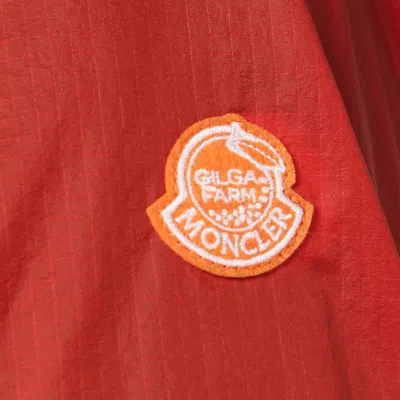 Moncler X Gilga Farm By Donald Glover Hamlin Windbreaker In Bright Orange