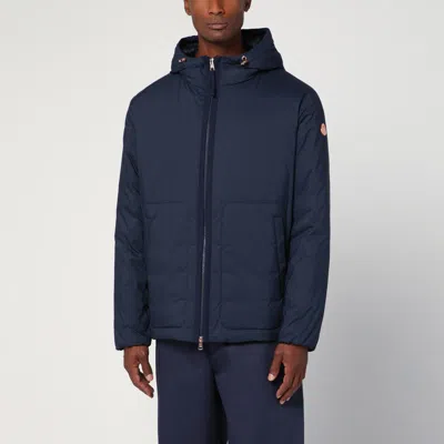 Moncler X Gilga Farm By Donald Glover Caracara Puffer Jacket In Blue Cotton Blend