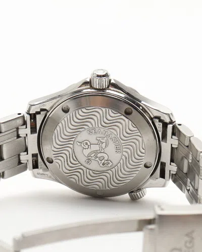 Omega Seamaster 300m 36mm "ghost" Bezel Watch In Metallic