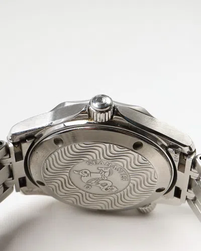 Omega Seamaster 300m 36mm "ghost" Bezel Watch In Metallic