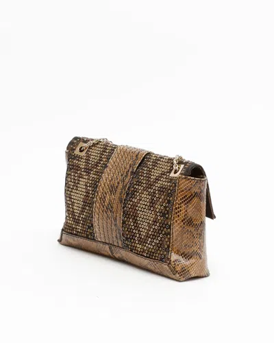 Fendi Snake Chain Baguette Bag