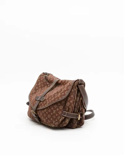 Pre-owned Louis Vuitton Idylle Saumur 30 Shoulder Bag In Brown