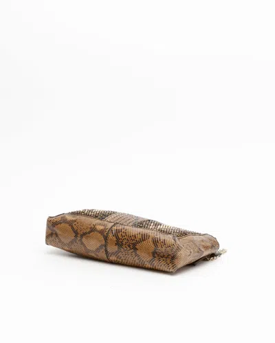 Fendi Snake Chain Baguette Bag