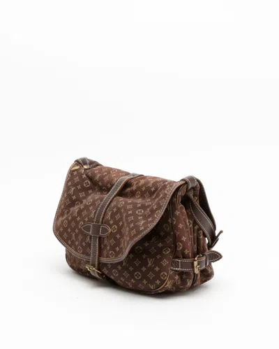 Pre-owned Louis Vuitton Idylle Saumur 30 Shoulder Bag In Brown