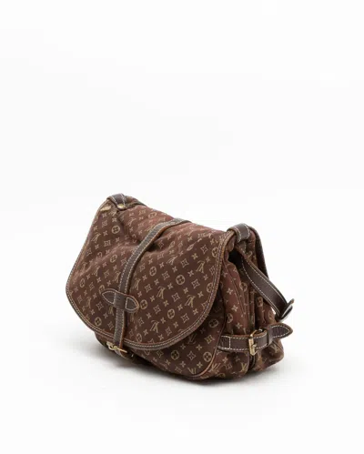 Pre-owned Louis Vuitton Idylle Saumur 30 Shoulder Bag In Brown