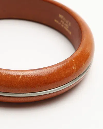 Pre-owned Hermes Hermès Leather Bracelet
