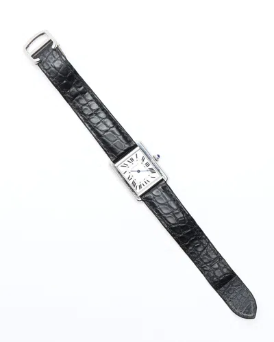 Cartier Tank Solo 24mm Ref 3170 Full Set Watch