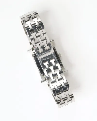 Pre-owned Hermes Hermès Heure H 21mm Ref Hh1.210 Watch