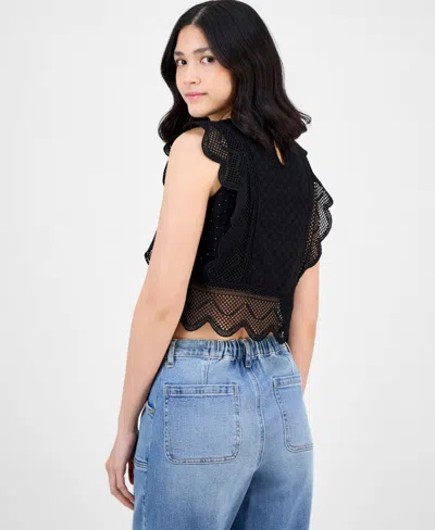And Now This Women's Lace-trim Scalloped Tank, Exclusively At Macy's