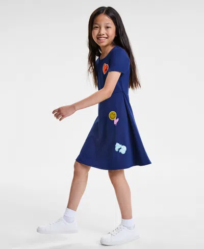 Epic Threads Little & Big Girls Sequin Patches Dress, Exclusively At Macy's