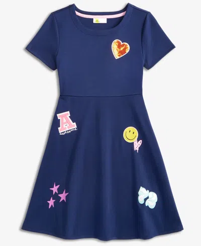 Epic Threads Little & Big Girls Sequin Patches Dress, Exclusively At Macy's
