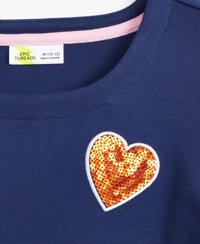Epic Threads Little & Big Girls Sequin Patches Dress, Exclusively At Macy's