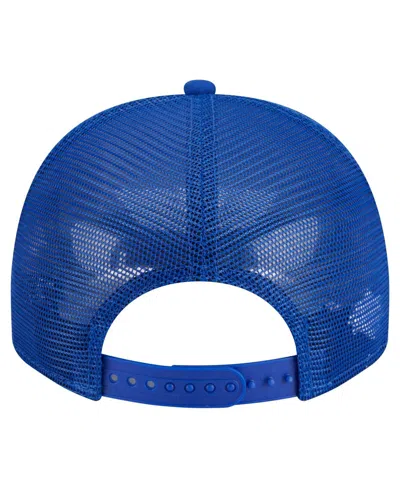 New Era Men's Blue New York Knicks Vintage Team Rope A-frame 9fifty Snapback Hat