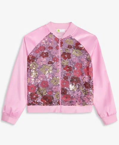 Epic Threads Little & Big Girls Sequined Bomber Jacket, Exclusively At Macy's