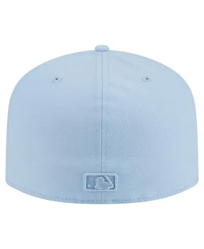 New Era Men's Light Blue Texas Rangers Color Pack A-frame 59fifty Fitted Hat