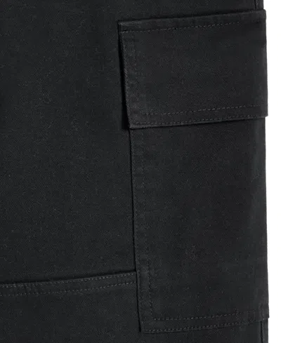 Epic Threads Little & Big Boys Durable Twill Cargo Pants, Exclusively At Macy's In Black