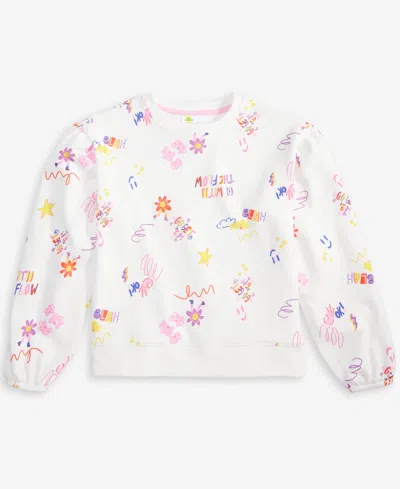 Epic Threads Little & Big Girls Doodle Splash Sweatshirt, Exclusively At Macy's