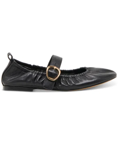 Dolce Vita Caely Ballet Flats Black Leather