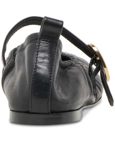 Dolce Vita Caely Ballet Flats Black Leather