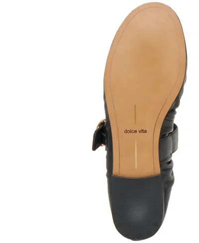 Dolce Vita Caely Ballet Flats Black Leather