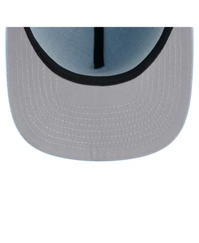 New Era Men's Light Blue Houston Astros Color Pack A-frame 59fifty Fitted Hat
