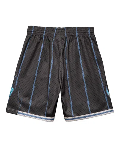 Mitchell & Ness Men's Black Toronto Raptors 1998-99 Hardwood Classics Tie-dye Swingman Shorts