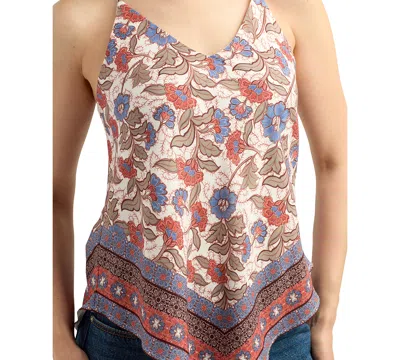 Bcx Juniors' Scarf-style Sleeveless Top In Multi