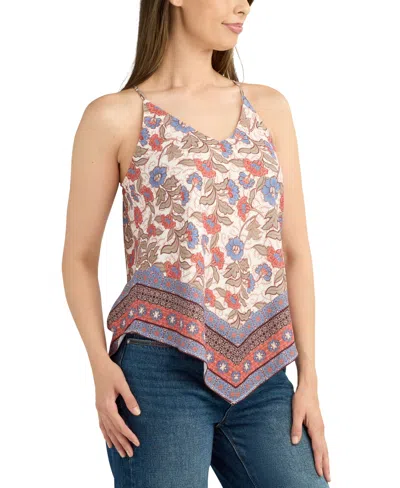 Bcx Juniors' Scarf-style Sleeveless Top In Multi