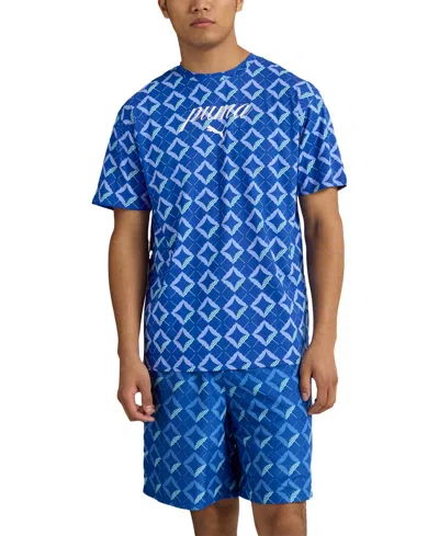 Puma Men's Resort Umbrella Graphic Logo T-shirt