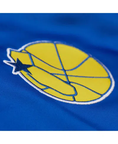 Mitchell & Ness Men's And Women's Royal Golden State Warriors Vintage Team Origins Satin Full-snap Jacket In Blue