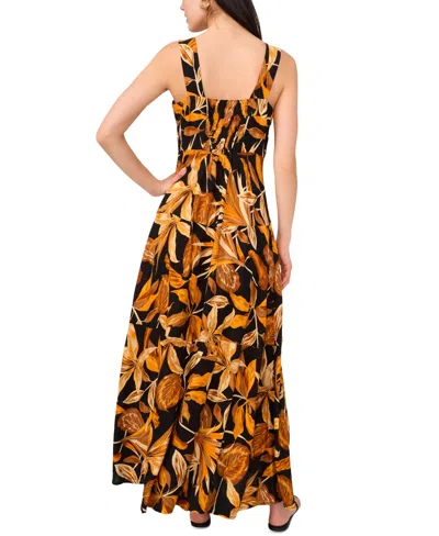 Vince Camuto Women's Printed Thick Strap Maxi Dress