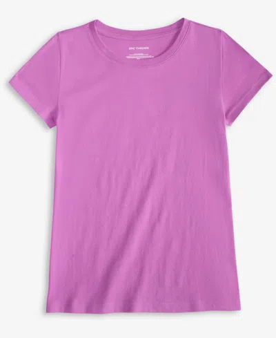 Epic Threads Little & Big Girls Core Plus T-shirt, Exclusively At Macy's In Pink