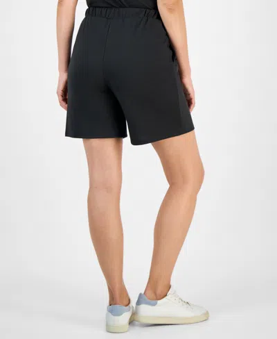 Style & Co Petite French Terry Pull-on Shorts, Exclusively At Macy's