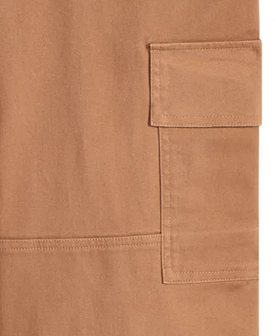 Epic Threads Little & Big Boys Durable Twill Cargo Pants, Exclusively At Macy's In Neutral