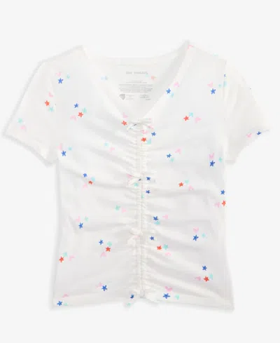 Epic Threads Little & Big Girls Doodle-print Bow Top, Exclusively At Macy's