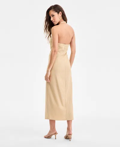 Bar Iii Women's Twist-front Midi Dress, Exclusively At Macy's