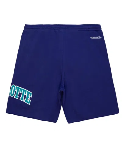 Mitchell & Ness Men's Purple Charlotte Hornets Game Day Shorts