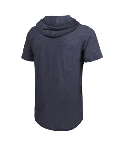 Majestic Men's Navy Indiana Pacers Tri-blend Hoodie T-shirt