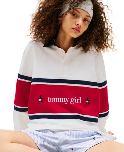 Tommy Jeans Tommy Girl Women's Rugby Polo Shirt