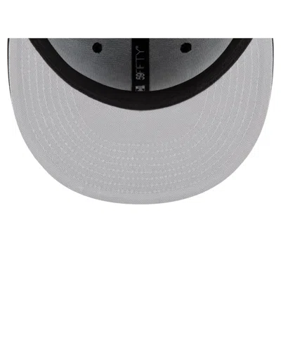 New Era Men's Black Brooklyn Nets 59fifty Fitted Hat