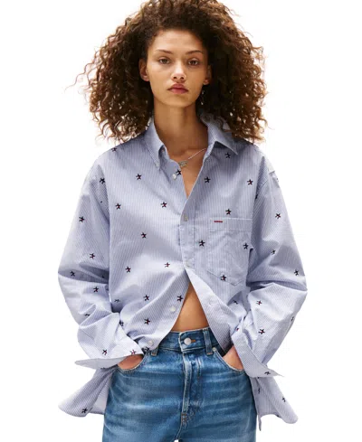 Tommy Jeans Tommy Girl Women's Embroidered Shirt