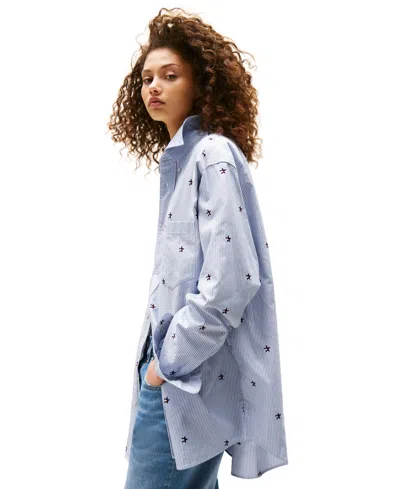 Tommy Jeans Tommy Girl Women's Embroidered Shirt