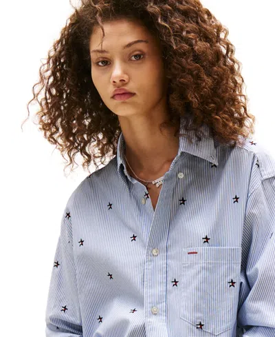 Tommy Jeans Tommy Girl Women's Embroidered Shirt